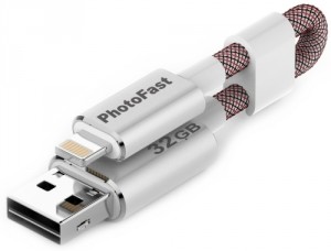 Флешка PhotoFast MCG3U3R32GB MemoryCable U3 G3 Red