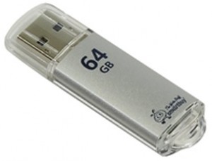 Флешка USB 3.0 SmartBuy V-Cut 3.0 64Gb Silver