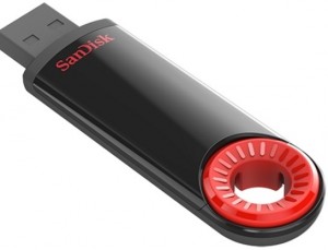 Флешка USB 2.0 SanDisk Cruzer Dial 64Gb Black