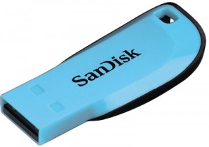 Флешка USB 2.0 SanDisk Cruzer Blade 32 Gb Blue