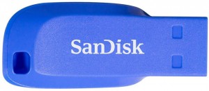 Флешка USB 2.0 SanDisk Cruzer Blade 64 Gb Blue