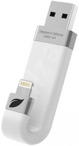 Флешка USB 2.0 Leef iBridge 128Gb White