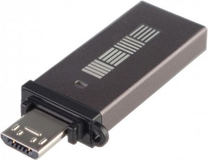 Флешка USB 3.0 InterStep IS-FD-OTG08GMET 8 Gb Black