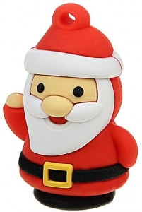 Флешка USB 2.0 SmartBuy NY series 16Gb Santa-S