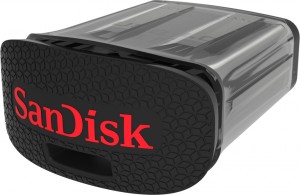 Флешка USB 3.0 SanDisk Cruzer Ultra Fit 16Gb