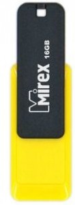 Флешка USB 2.0 Mirex Color Blade 16Gb City yellow