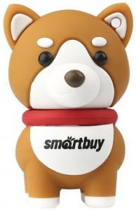 Флешка USB 2.0 SmartBuy Wild series Akita Dog 8GB (SB8GBAkitaW)