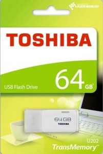 Флешка USB 2.0 Toshiba U202 64 Gb White