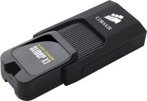 Флешка USB 3.0 Corsair Voyager Slider X1 128Gb Black