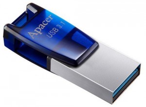 Флешка USB 3.0 Apacer AH179 32Gb AP32GAH179U-1 Blue