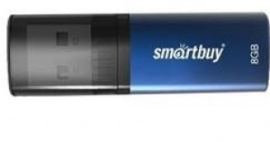 Флешка USB 2.0 SmartBuy X-Cut Sky blue 8Gb