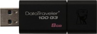 Флешка USB 3.0 Kingston DataTraveler 100 G3 8Gb