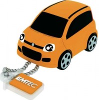 Флешка Emtec F102 Fiat Panda 8GB	Orange