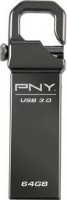 Флешка USB 3.0 PNY Hook Attache 64GB