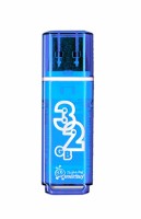 Флешка USB 2.0 SmartBuy Glossy 32GB Blue