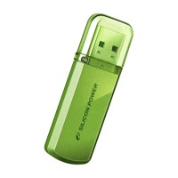 Флешка USB 2.0 Silicon Power Helios 101 32Gb Green