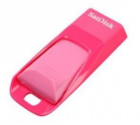 Флешка USB 2.0 SanDisk Cruzer Edge 16Gb Pink