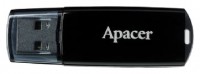 Флешка USB 2.0 Apacer Handy Steno AH322 8GB Black