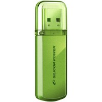 Флешка USB 2.0 Silicon Power Helios 101 4Gb Green