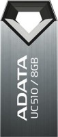 Флешка A-Data DashDrive UC510 8Gb Titanium