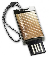 Флешка USB 2.0 Silicon Power TOUCH 851 16GB GOLD