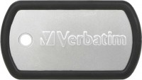 Флешка USB 2.0 Verbatim Dog Tag USB 2.0 16Gb Black