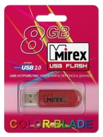 Флешка USB 2.0 Mirex ELF 8GB Red