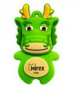 Флешка USB 2.0 Mirex Dragon 8Gb Green