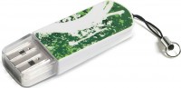 Флешка USB 2.0 Verbatim Store n Go Mini Graffiti Edition 8Gb Green