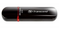 Флешка USB 2.0 Transcend JetFlash 600 4 Gb Black Red