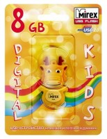 Флешка USB 2.0 Mirex Dragon 8Gb Yellow