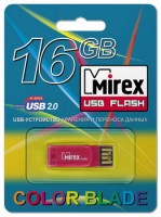 Флешка USB 2.0 Mirex Host 16 Gb Red