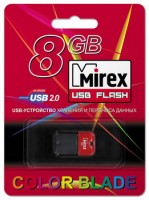 Флешка USB 2.0 Mirex Arton 8 Gb Red