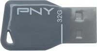 Флешка USB 2.0 PNY  Key Attache 64GB Grey