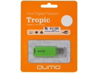 Флешка USB 2.0 Qumo Tropic 8Gb Green