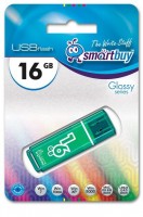 Флешка USB 2.0 SmartBuy Glossy 16GB Green