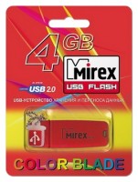 Флешка USB 2.0 Mirex CHROMATIC 4Gb Red