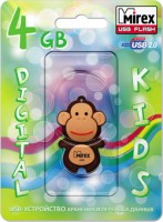 Флешка USB 2.0 Mirex Monkey 4 Gb Brown