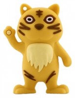 Флешка USB 2.0 Bone Collection Tiger Driver 4Gb Yellow