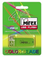 Флешка USB 2.0 Mirex CHROMATIC 4Gb Green