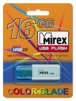 Флешка USB 2.0 Mirex CLICK 16Gb Blue