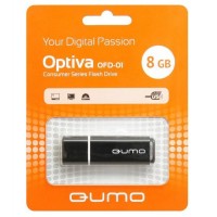 Флешка USB 2.0 Qumo Optiva OFD-01 8Gb Black