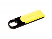 Флешка USB 2.0 Verbatim Micro Plus Drive 8Gb Yellow