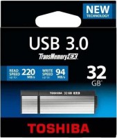 Флешка USB 3.0 Toshiba   TransMemory EX 32Gb Black-silver