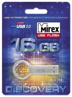 Флешка USB 2.0 Mirex Round Key 16 Gb