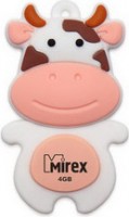 Флешка USB 2.0 Mirex Cow 4GB Peach