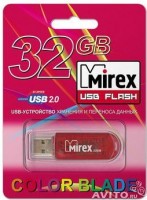 Флешка USB 2.0 Mirex Elf 32Gb Red