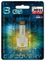 Флешка USB 2.0 Mirex Corner Key 08Gb