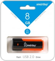 Флешка USB 2.0 SmartBuy 8GB Shark series Orange