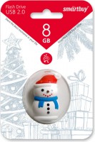 Флешка USB 2.0 SmartBuy Snowman 8Gb